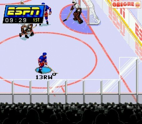 Скриншот №2. ESPN National League Hockey Night Скриншот №2. ESPN National League Hockey Night