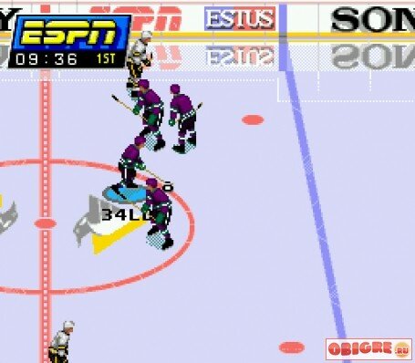 Скриншот №3. ESPN National League Hockey Night Скриншот №3. ESPN National League Hockey Night