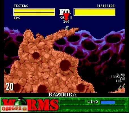 Скриншот №3. Worms Скриншот №3. Worms